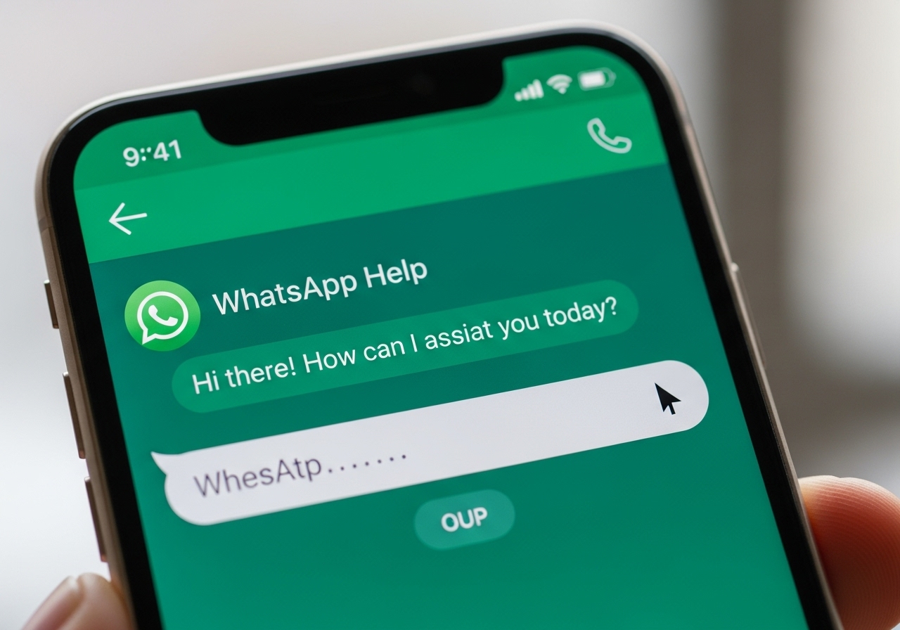 Customer getting help at a tech repair shop